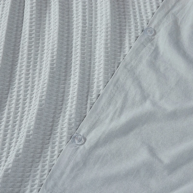 Cannon Cotton Waffle 3-pc. Duvet Cover Set