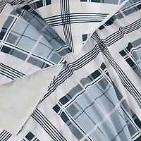 Truly Soft Lars Plaid Duvet Cover Set