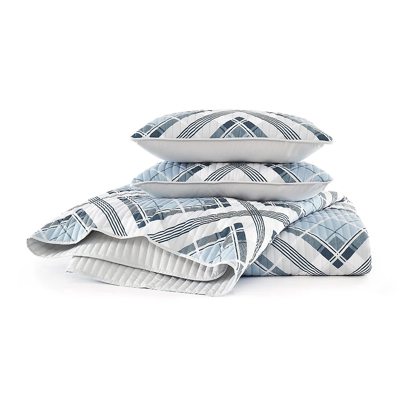 Truly Soft Lars Plaid Quilt Set
