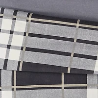 Truly Soft Milo Plaid Flannel Comforter Set