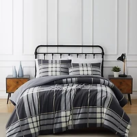 Truly Soft Milo Plaid Flannel Comforter Set