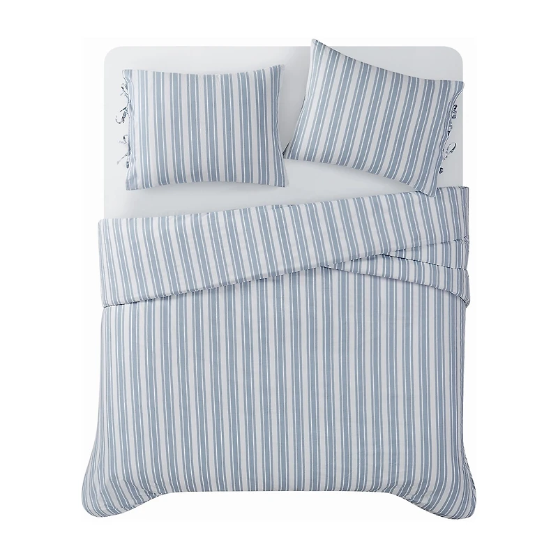 The Farmhouse By Rachel Ashwell Wide Ticking Stripe Comforter Set