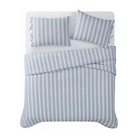 The Farmhouse By Rachel Ashwell Wide Ticking Stripe Comforter Set