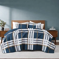 Truly Soft Henry Plaid Quilt Set