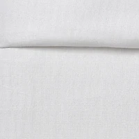 London Fog Herringbone Flannel Duvet Cover Set