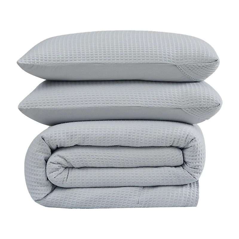Cannon Cotton Waffle Comforter Set