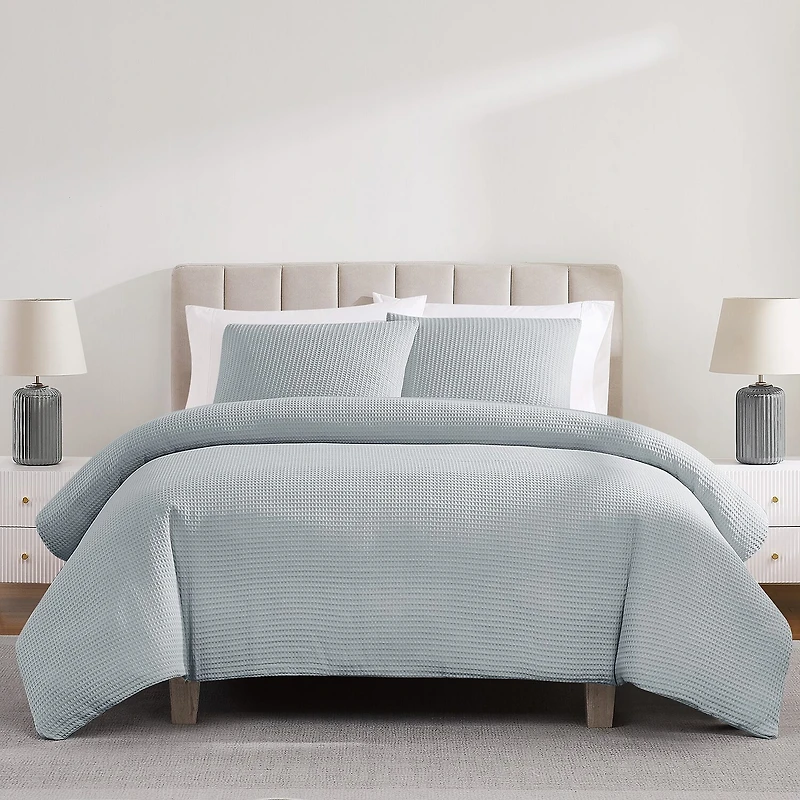 Cannon Cotton Waffle Comforter Set