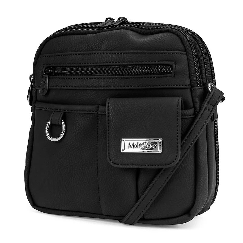 Multi Sac North/South Zip Around Crossbody Bag
