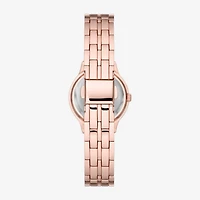 Mixit Ladies Sets Womens Crystal Accent Rose Goldtone 4-pc. Watch Boxed Set Fmdjset309
