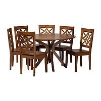 Miela Dining Room Collection 7-pc. Round Set