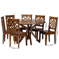 Miela Dining Room Collection 7-pc. Round Set