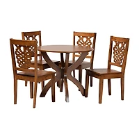 Wanda Dining Room Collection 5-pc. Round Set