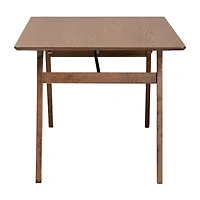 Saxton Dining Room Collection Rectangular Wood-Top Dining Table