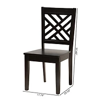 Caron Dining Room Collection 2-pc. Dining Chair