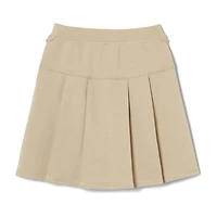 French Toast Little & Big Kid Girls Stretch Fabric Sensory Friendly High Rise Scooter Skirt