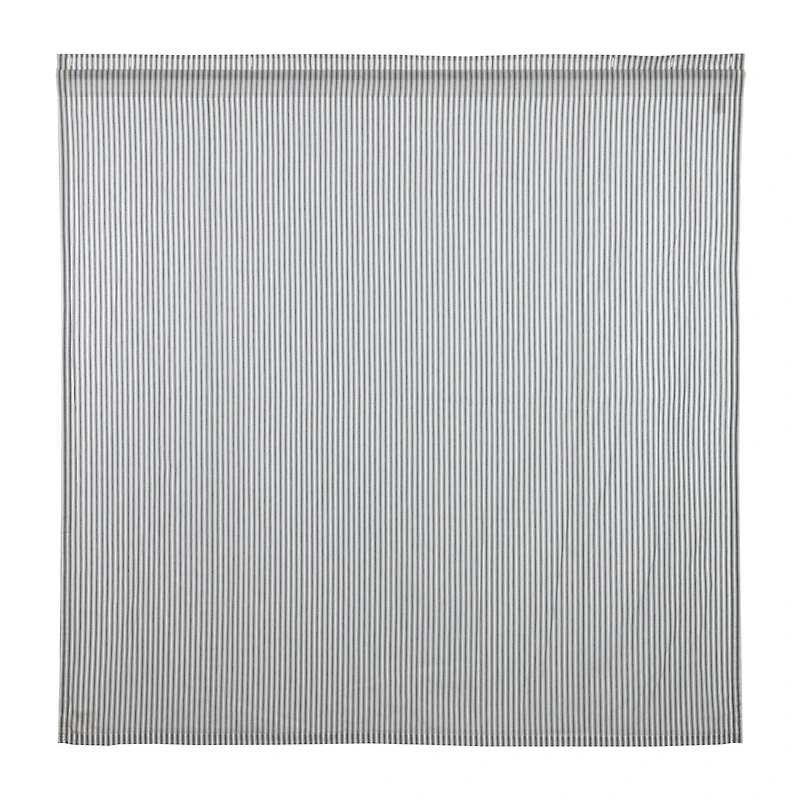 Vhc Brands Sawyer Mill Blue Ticking Shower Curtain