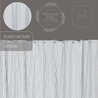 Vhc Brands Sawyer Mill Blue Ticking Shower Curtain