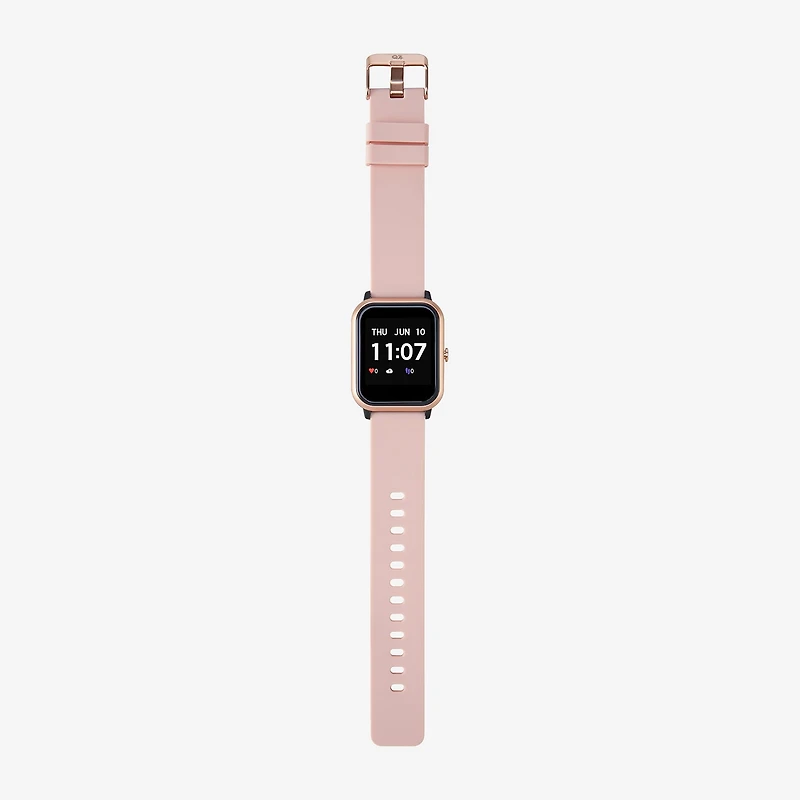 Q7+ Womens Pink Smart Watch Q7201-18-C12