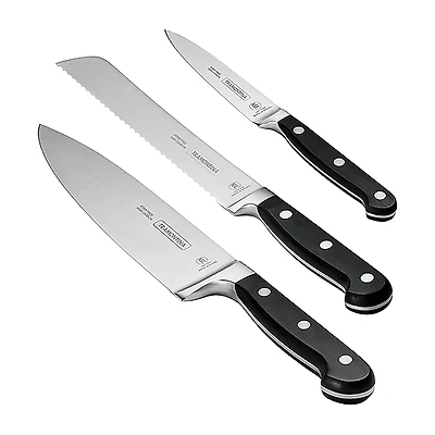 Tramontina Essential 3-pc. Knife Set