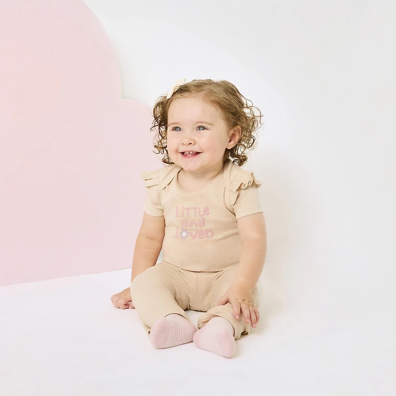 Huggies Baby Girls Straight Regular Fit Pull-On Pant