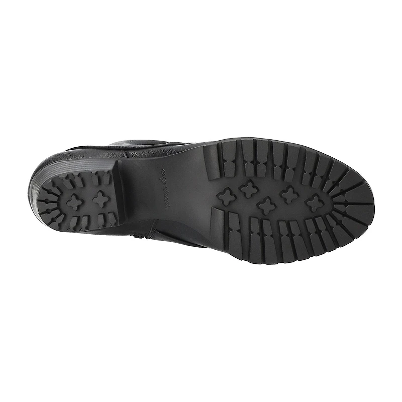 Easy Street Womens Block Heel Booties