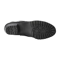 Easy Street Womens Block Heel Booties