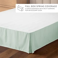 Casual Comfort Luxury Pleated 14" Hypoallergenic Wrinkle Resistant Bed Skirt