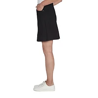 Hearts Of Palm Womens Petite Mid Rise A-Line Skirt