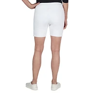 Hearts Of Palm Womens Mid Rise Petite Pull-On Short