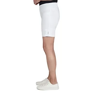 Hearts Of Palm Womens Mid Rise Petite Pull-On Short
