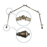 Rod Desyne Amelie 4-Sided Bay Window