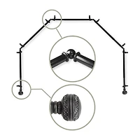 Rod Desyne Ornament 5-Sided Bay Window