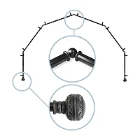 Rod Desyne Ornament 6-Sided Bay Window