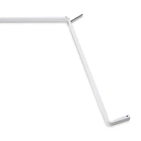 Rod Desyne Lockseam Corner Window 2 IN Adjustable Curtain Rod