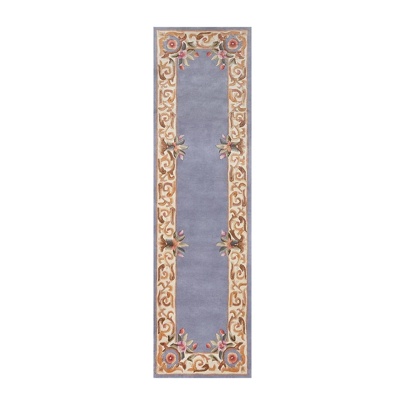 Momeni Open Fields Bordered Hand Tufted Indoor Rectangular Accent Rug