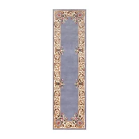 Momeni Open Fields Bordered Hand Tufted Indoor Rectangular Accent Rug