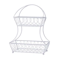 Gourmet Basics by Mikasa Metal Fruit Basket