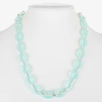Liz Claiborne Womens 17 Inch Link Necklace