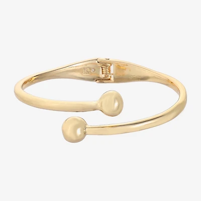 Liz Claiborne Gold Tone Womens Cuff Bracelet