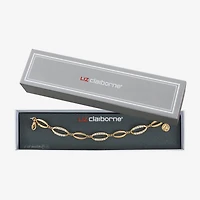 Liz Claiborne Womens Glass Strand Bracelet