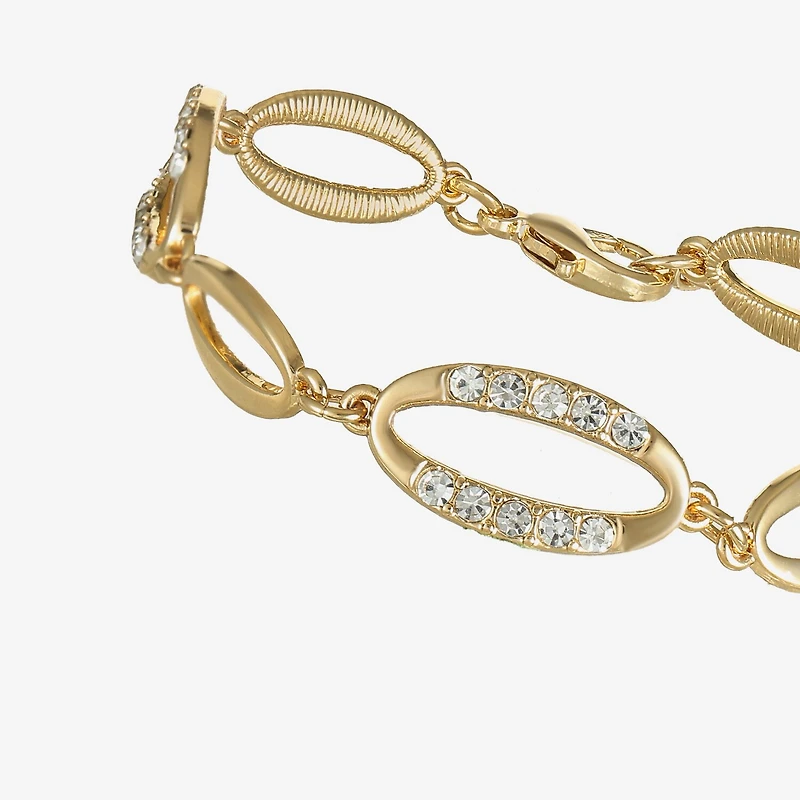 Liz Claiborne Womens Glass Strand Bracelet