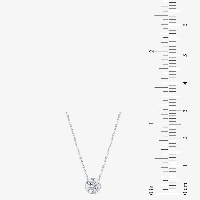 Floating Diamonds (F / Vs2) Womens 2 CT. T.W. Lab Grown White Diamond 14K Gold Round Jewelry Set
