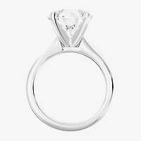 5 CT. Round Lab-Grown (F / VS1) Diamond Solitaire Engagement Ring 14k Gold