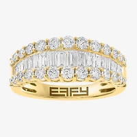 Effy Final Call (G / Si1) Womens 1 1/2 CT. T.W. Lab Grown White Diamond 14K Gold Cocktail Ring