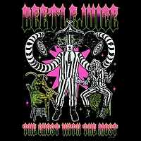 Novelty Mens Crew Neck Long Sleeve Beetlejuice Sweatshirt