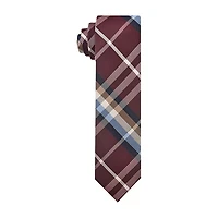 J. Ferrar Plaid Tie