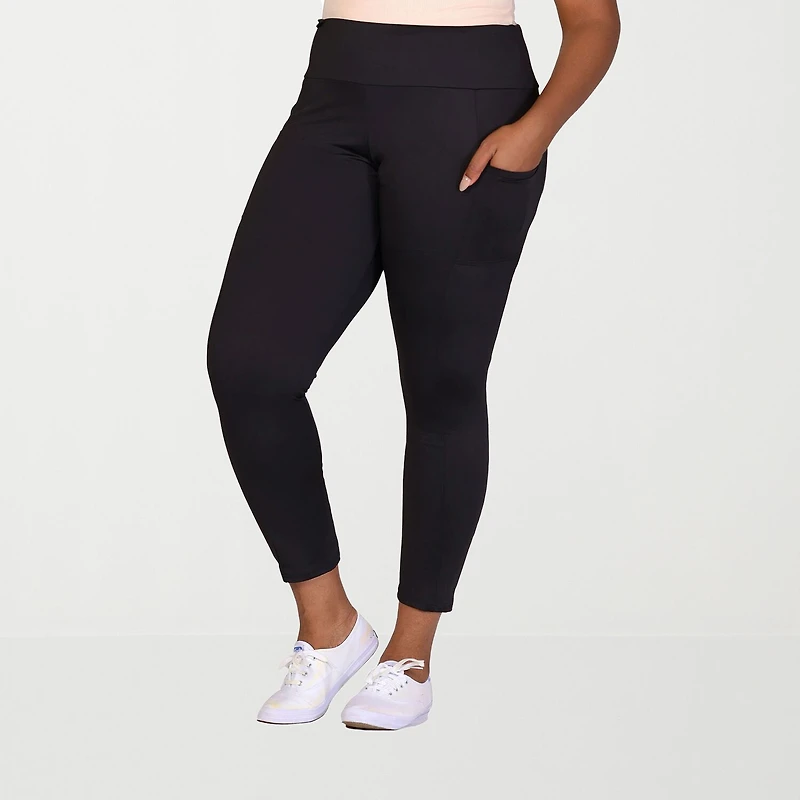 24seven Comfort Apparel Womens Plus Yoga Pant