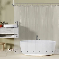 Awesome Home™ Premium Peva PEVA. Shower Curtain Liner