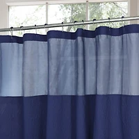 Awesome Home™ Starburst Snap Liner Hooks Shower Curtain Set