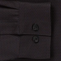 Haggar Performance Mens Long Sleeve Regular Fit Button-Down Shirt